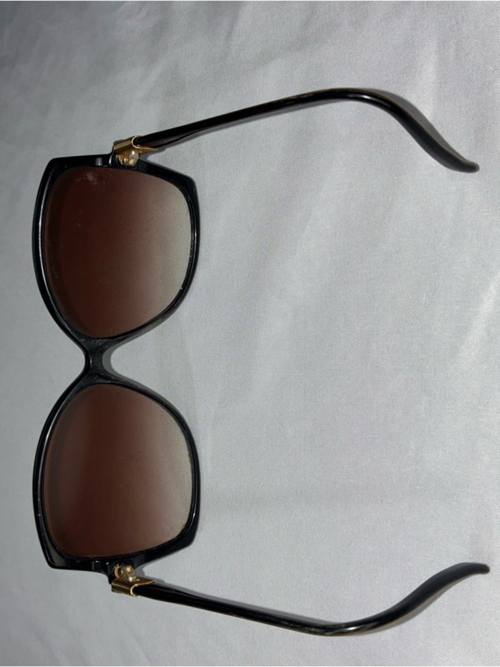 Gucci Black Frame Brown Gradient Lens Women’s Sunglasses - Picture 5 of 10